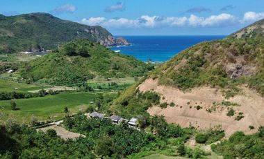 Tanah murah dekat pantai Mawun Kuta Mandalika Lombok. Cocok utk villa