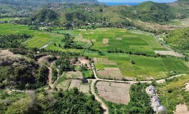 Tanah murah dekat pantai Mawun Kuta Mandalika Lombok. Cocok utk villa
