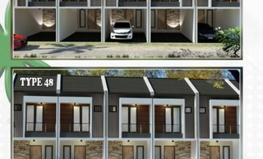 Rumah 2 lantai Cinere type 45/65 murah 575jt