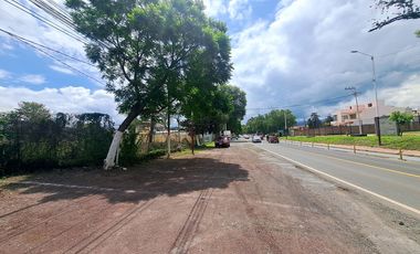 TERRENO COMERCIAL EN RENTA FRENTE A FRACC. VALLE DEL MOLINO, TEXCOCO!!
