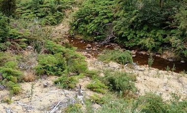 Parcela con orilla de río y rol propio
