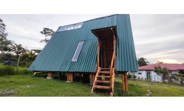 cabañas en guadua en la mesa cund. lote de 3200 m2 120 m2 glamping