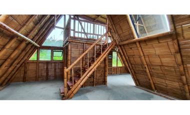 cabañas en guadua en la mesa cund. lote de 3200 m2 120 m2 glamping