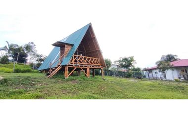 cabañas en guadua en la mesa cund. lote de 3200 m2 120 m2 glamping