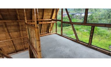 cabañas en guadua en la mesa cund. lote de 3200 m2 120 m2 glamping