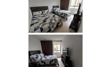 Lindo apartamento de 87 M2 en 420 mill en La Mesa Cund, con vista