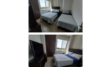 Lindo apartamento de 87 M2 en 420 mill en La Mesa Cund, con vista