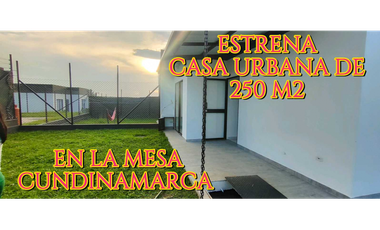 ESTRENA CASA urbana de 250 M2 en 490 mill en #lamesacundinamarca