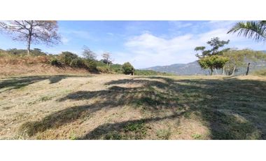 Venta de lote de 2500 M2 en 250 mill con laguna en San joaquin La Mesa