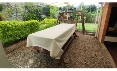 Casa campestre de 1708 M2 en 890 M2 cerca al parque de #lamesacund