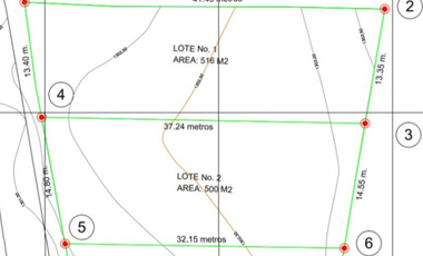 Venta de lotes urbano de 500 M2 en 350 millones en La Mesa Cund, COL