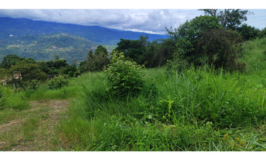 Venta de lote de 2000 M2 en La Gran Via de Tena ,excelente vista