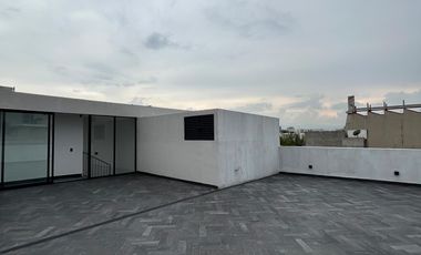 Departamento tipo PH con terraza privada en venta o renta – Roma Norte