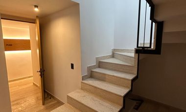 Departamento tipo PH con terraza privada en venta o renta – Roma Norte