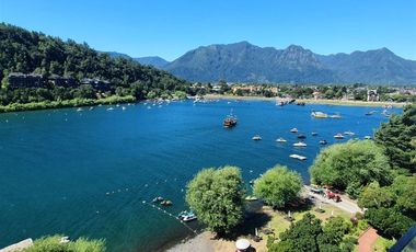 Departamento en Venta en Lindo dpto 3 dormit en concominio a 1 km de Pucón con acceso al lago y marina