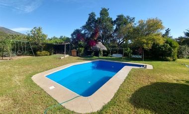 Casa en Venta en PARCELA CON CASA EN 2 PISOS 6D4B6E MAS PISCINA