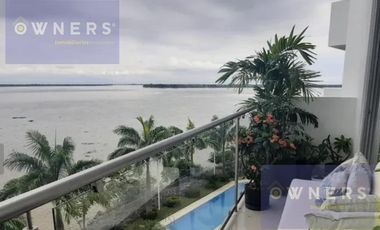 VENTA DEPARTAMENTO EXCLUSIVO ISLA MOCOLI SAMBORONDON ( OFI )