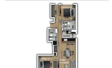 VENTA - Departamento en construcción 2 Dormitorios, y amenities - Centro, Rosario.