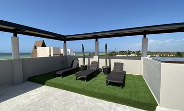 DEPARTAMENTO EN VENTA EN LA PLAYA DE SAN BENITO CERCA DEL MAR, MERIDA