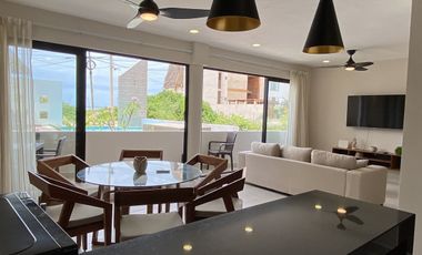 DEPARTAMENTO EN VENTA EN LA PLAYA DE SAN BENITO, MERIDA PLANTA BAJA