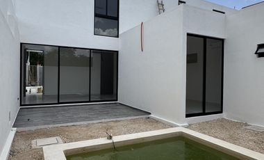 Casa de 1 Recámara con Piscina en Privada de 22 Residencias – Mérida, Yucatán