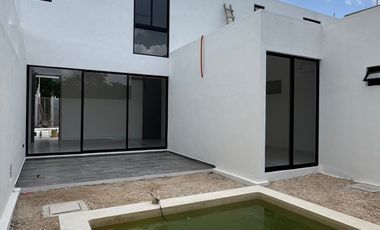 Casa de 1 Recámara con Piscina en Privada de 22 Residencias – Mérida, Yucatán