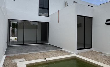 Casa de 1 Recámara con Piscina en Privada de 22 Residencias – Mérida, Yucatán