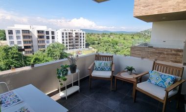 Departamento Amueblado en Renta con Alberca en Santa Fe Lifestyle, Xochitepec