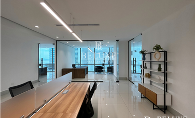 ALQUILER DE OFICINA AMOBLADA EN COSTA DEL ESTE, FINANCIAL PARK (P)