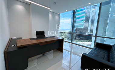 ALQUILER DE OFICINA AMOBLADA EN COSTA DEL ESTE, FINANCIAL PARK (P)