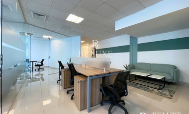 ALQUILER DE OFICINA AMOBLADA EN COSTA DEL ESTE, FINANCIAL PARK (P)