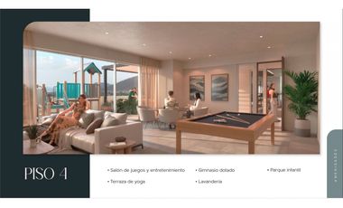 Venta de apartamentos sobre planos con permiso para renta turística
