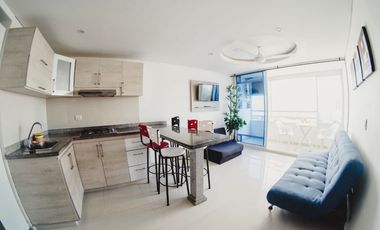 VENDO APARTAMENTO 1 ALCOBA EDIFICIO EL CONQUISTADOR EL LAGUITO