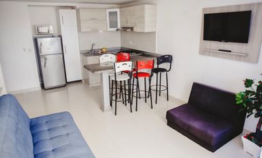 VENDO APARTAMENTO 1 ALCOBA EDIFICIO EL CONQUISTADOR EL LAGUITO
