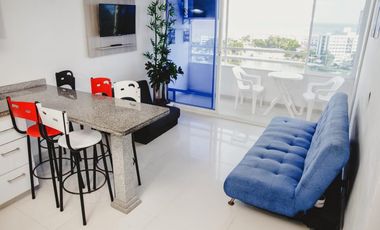 VENDO APARTAMENTO 1 ALCOBA EDIFICIO EL CONQUISTADOR EL LAGUITO