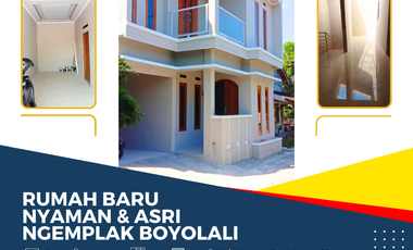 Rumah Baru Nyaman & Asri Perkampungan Ngemplak Boyolali