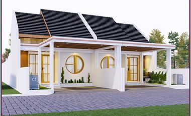 Rumah Murah Jogja 300 Jutaan Area Tol Sentolo Nuansa Jepang Ada Taman