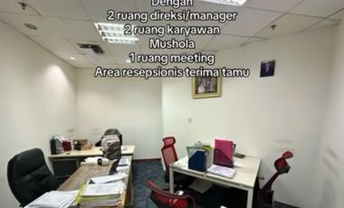DISEWAKAN OFFICE FURNISH DI THE CEO BUILDING