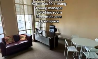 DISEWAKAN OFFICE FURNISH DI THE CEO BUILDING