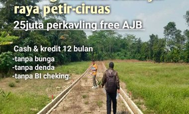 Tanah Kavling di Walantaka Kota Serang