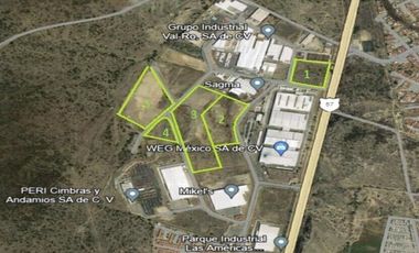 En Venta | Terreno Industrial | Dentro de Parque | Huehuetoca