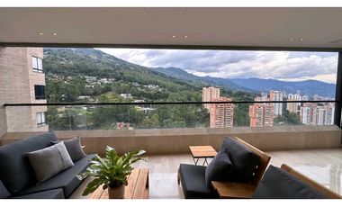 Venta apartamento medio-amoblado Poblado La Calera