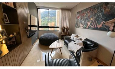 Venta apartamento medio-amoblado Poblado La Calera