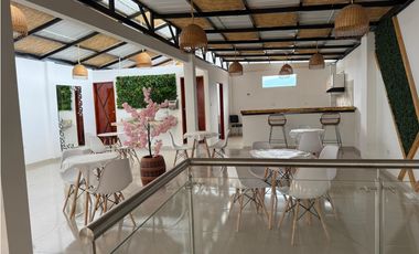 HOTEL EN VENTA EN JAMUNDI VIA PANAMERICANA 4 NIVELES BODEGA 800M2