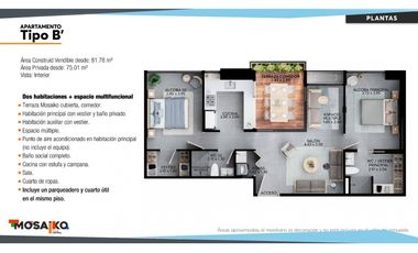 PROYECTO AV. 30 DE AGOSTO- MOSAIKO-VILLA CENTRAL