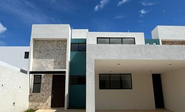 Casa en Venta de 3  Recamaras en privada de Conkal yucatan