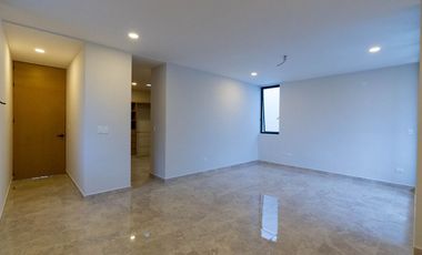 CASA EN VENTA EN PRIVADA PARQUE CENTRAL CHOLUL, MÉRIDA.