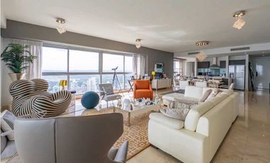 ALQUILER DE PENTHOUSE AMUEBLADO CON VISTA AL MAR EN PH YOO 330M2 JP