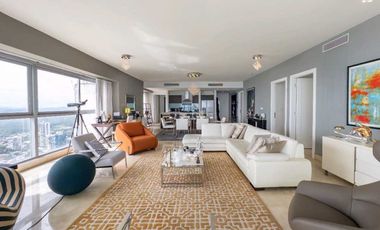 ALQUILER DE PENTHOUSE AMUEBLADO CON VISTA AL MAR EN PH YOO 330M2 JP