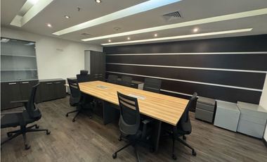 ALQUILER OFICINA REMODELADA-AMOBLADA MTTO INCLUIDO T LAS AMERICAS JP